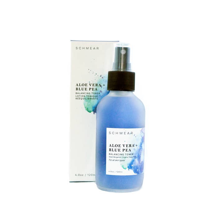SCHMEAR Naturals - Wholesale Facial Toner - Aloe Vera + Blue Pea Balancing Toner4