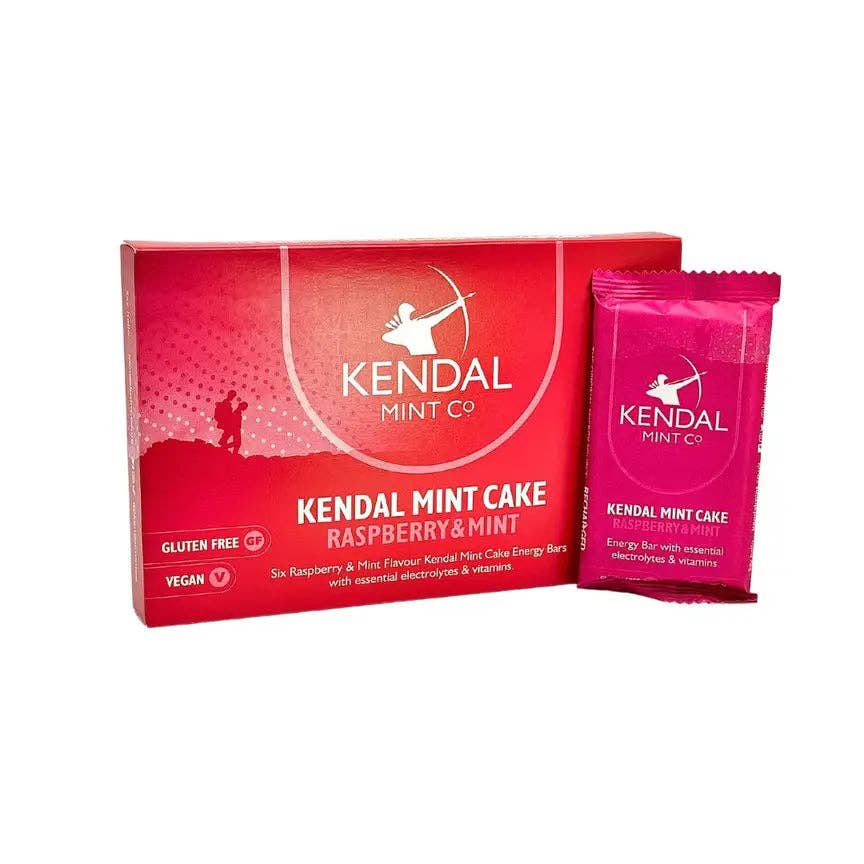Kendal Mint Co® – wholesale Snack bar – KMC NRG BAR Kendal Mint Cake Pocket-sized Energy Bar - Raspberry & Mint0