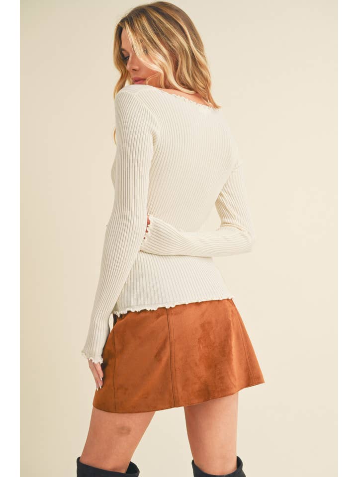 AEMI + CO - Wholesale Knit Sweater - Women's - 3105DN Adalie Knit Sweater34