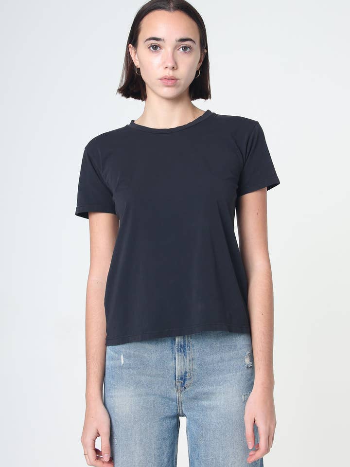 Supima Cotton Crew Neck Tee for wholesale by Noend Denim
