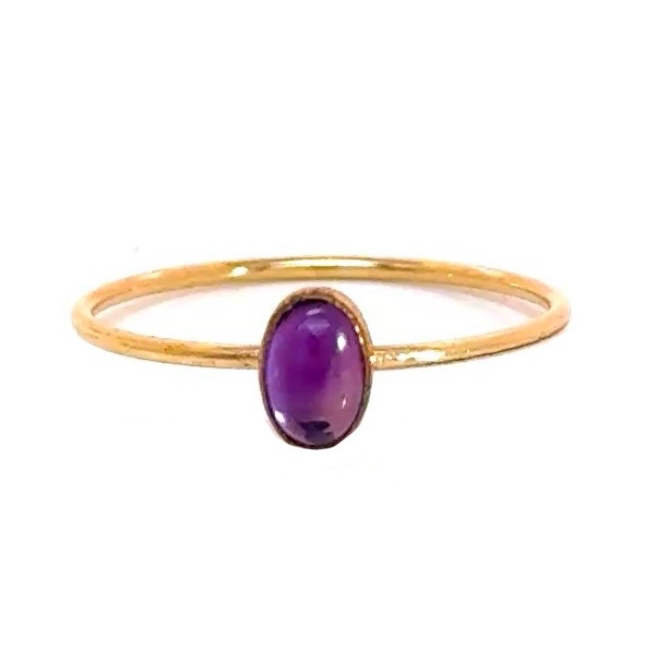 Mabel Chong - Wholesale Single Stone/Solitaire Ring - Solo Petite Garnet Or Amethyst Ring2