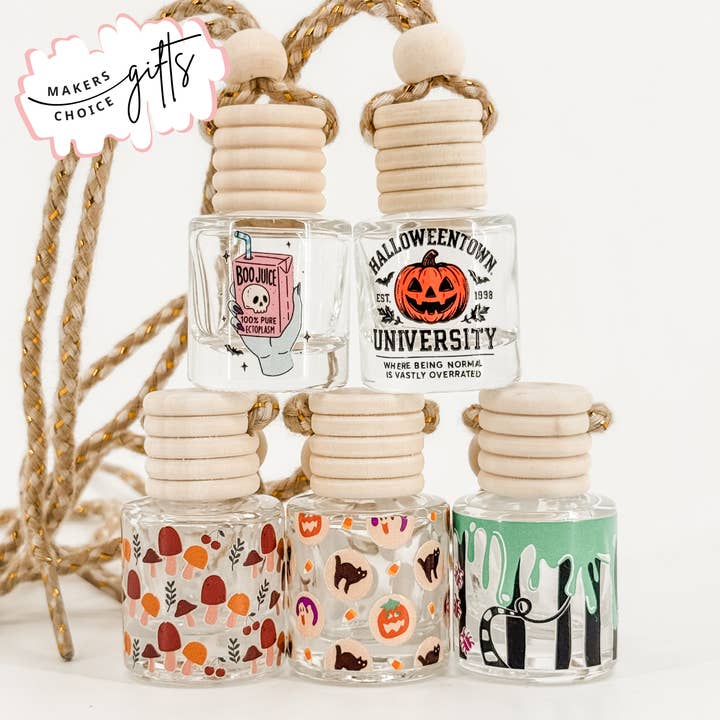 Fall Scented Car Diffusers – Spooky Season for wholesale by The Candle Warehouse