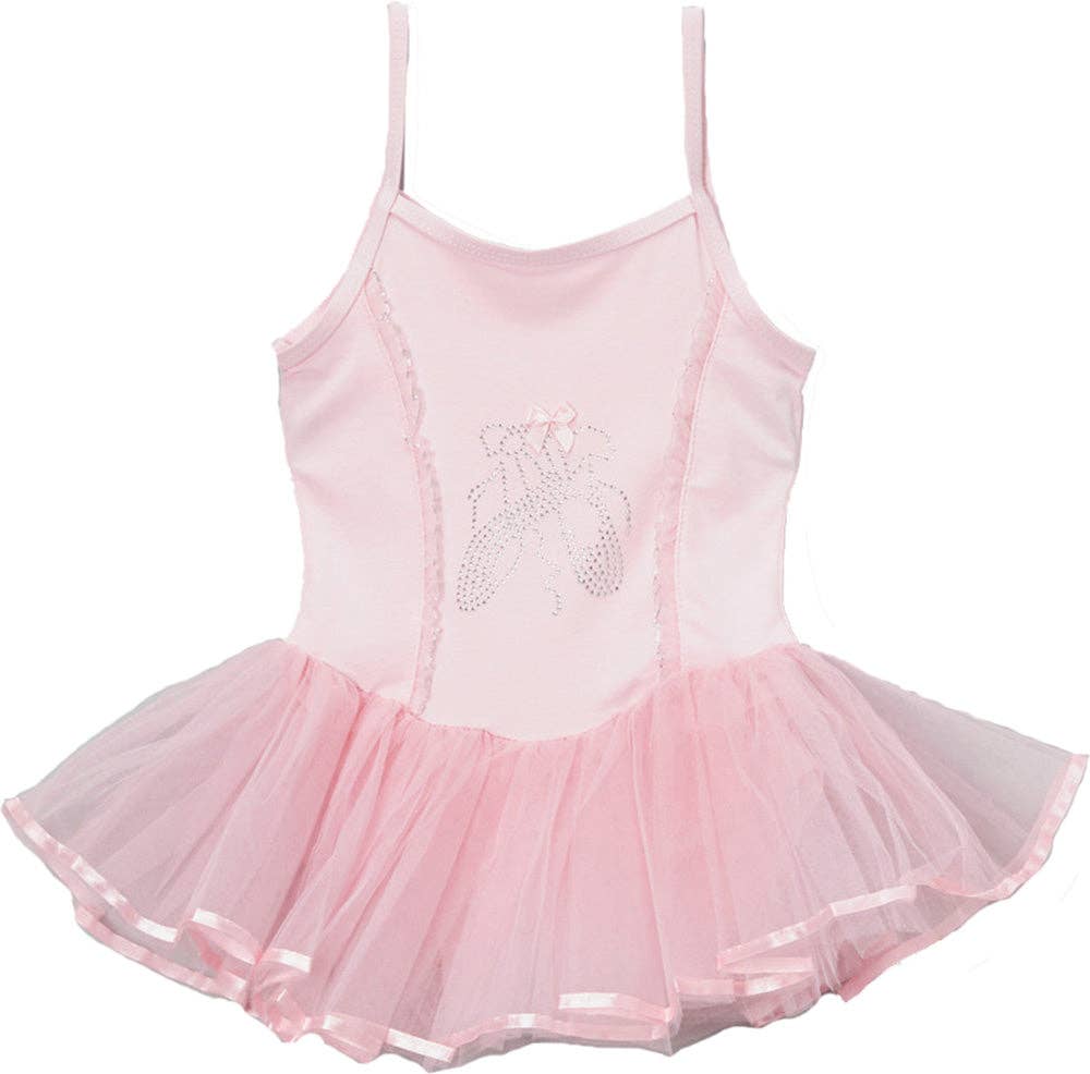Wenchoice - Vendita all'ingrosso Vestito - Bambini - Scarpetta da ballo rosa Vestito da ballo1