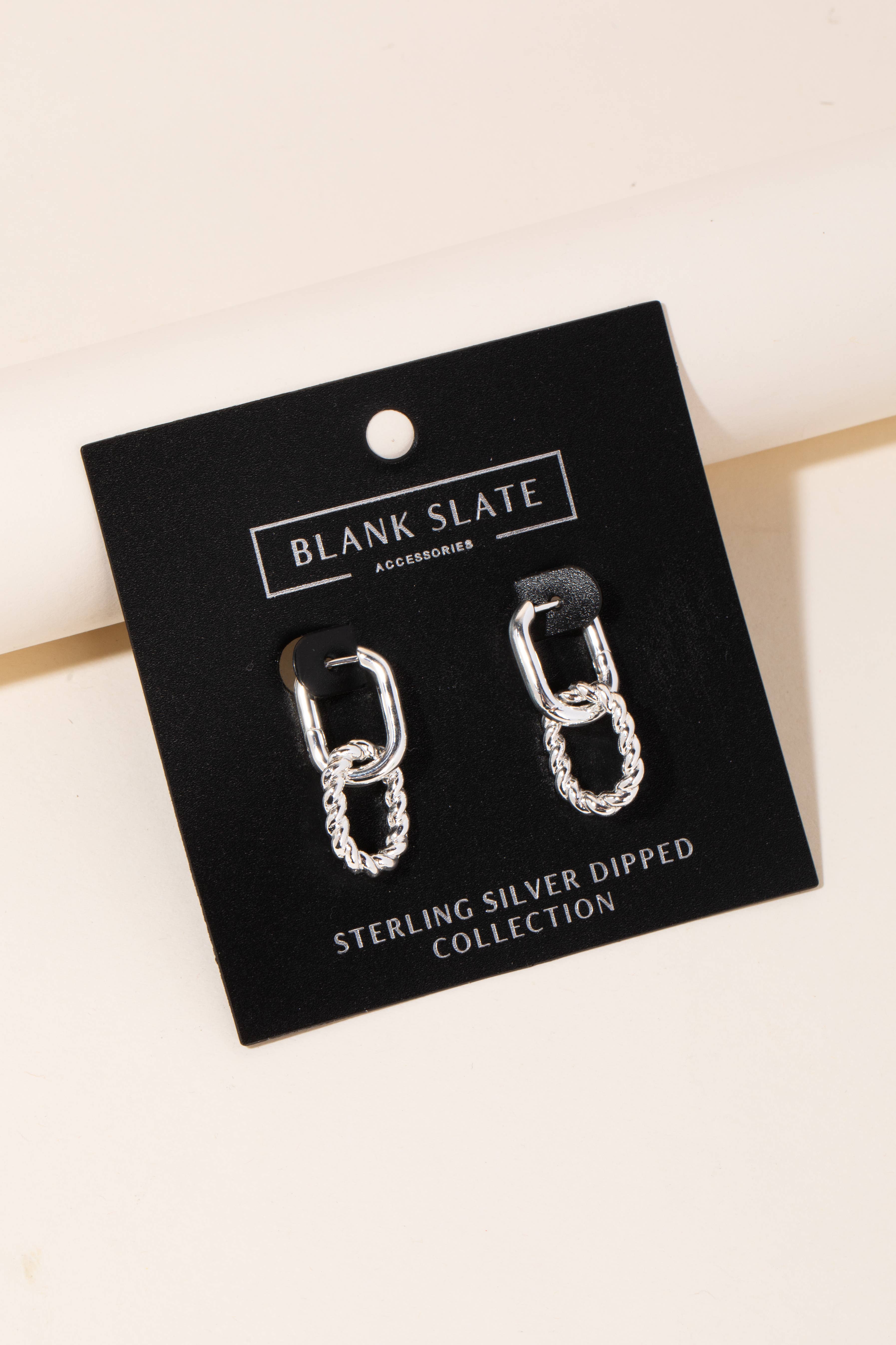 Anarchy Street – wholesale Hoop-örhängen – Gulddoppade länkade ovala ringörhängen2