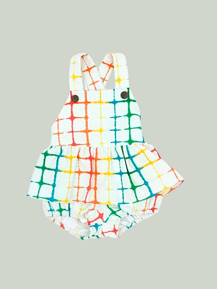 Braguita peto multicolor tie dye bebé para venta al por mayor de Charanga