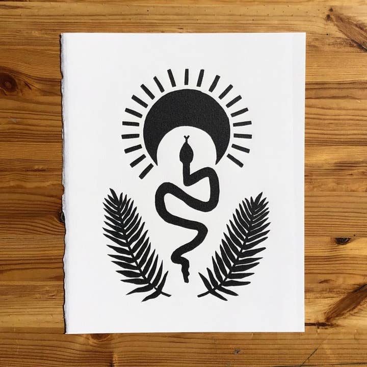 Herkunft (Linolschnitt) für den Großhandel von Lake Effect Press