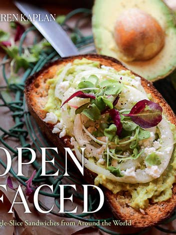 Open Faced : des sandwichs en une seule tranche du monde entier pour la vente par Gibbs Smith