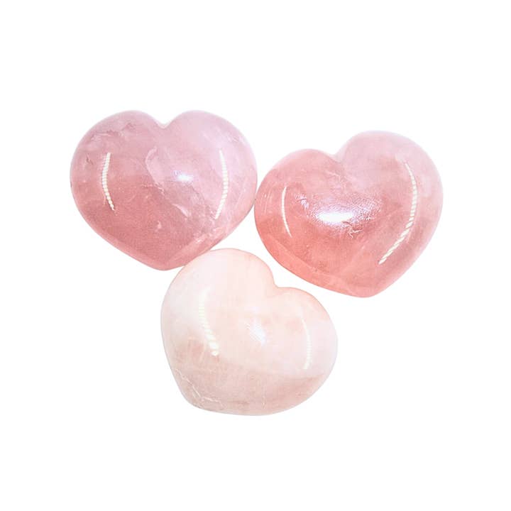 Earths Elements Wholesale - Wholesale Spiritual Stone/Crystal - Crystal Heart - Rose Quartz Large