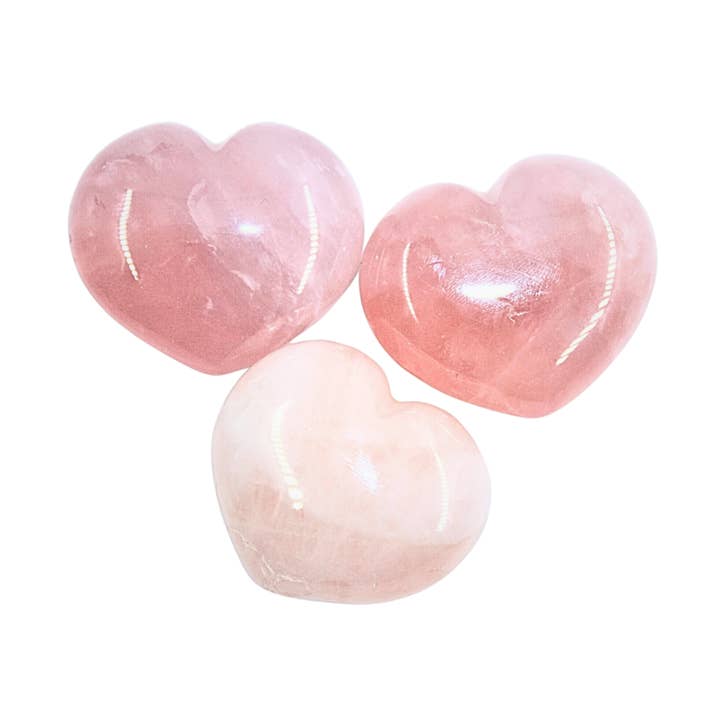 Earths Elements Wholesale - Wholesale Spiritual Stone/Crystal - Crystal Heart - Rose Quartz Large0