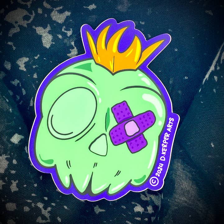 D. Kerper Arts - Wholesale Sticker - Sticker - Punk Head8