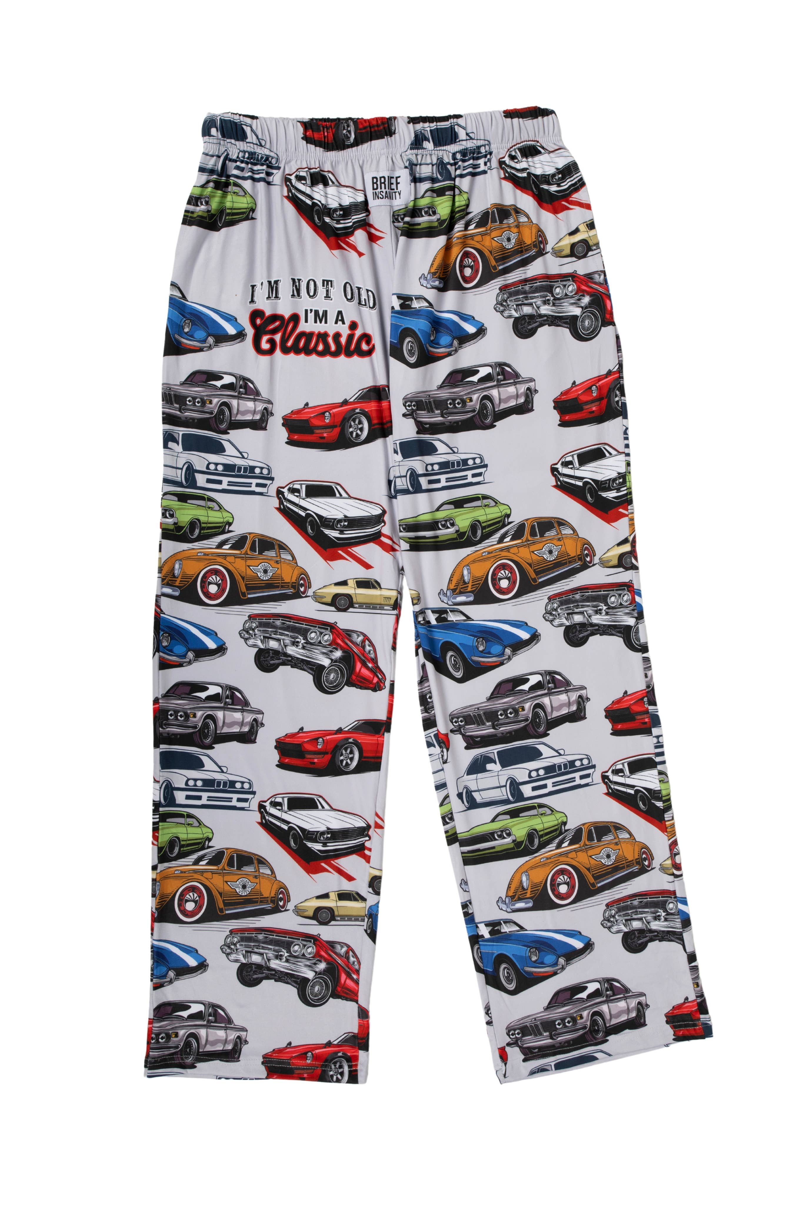 BRIEF INSANITY – wholesale Sleepwear bottom – Unisex – I'm Not Old I'm A Classic Pajama Lounge Pants4