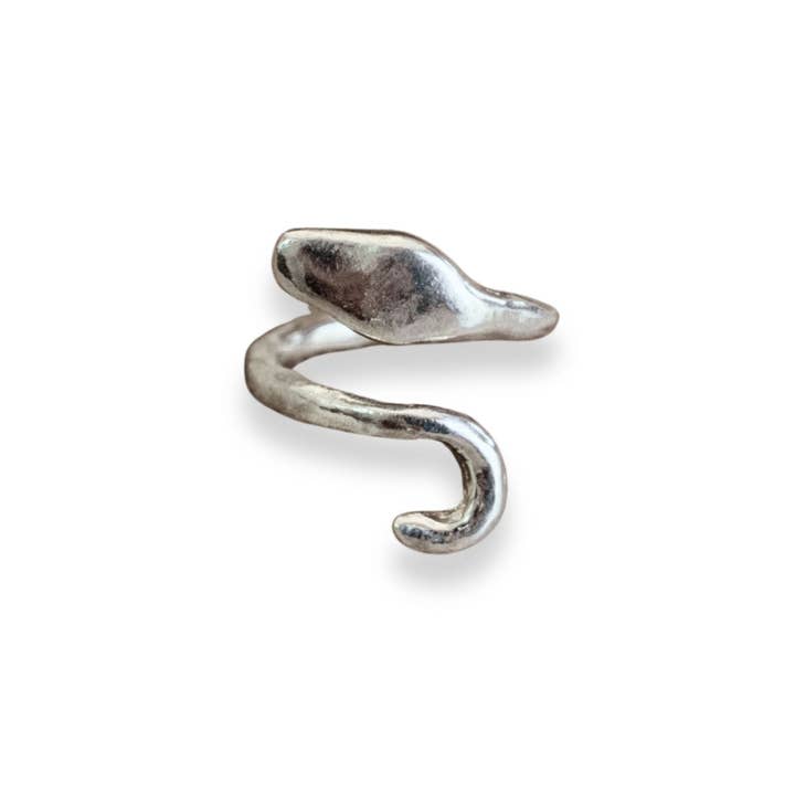 Dea Dia - Wholesale Band/Stacked Ring - Serpent Guardian Wrap Ring9