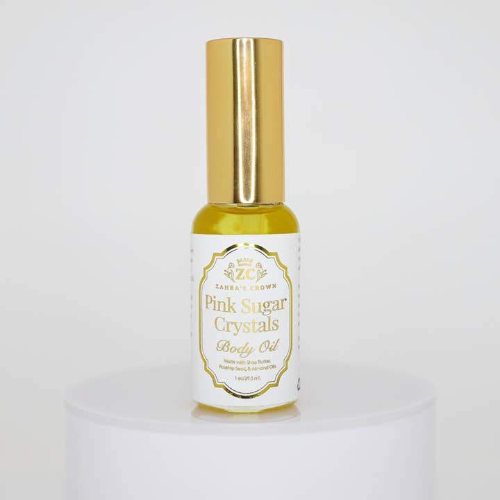 Pink Sugar Crystals Body Oil for wholesale by Zahra's Crown