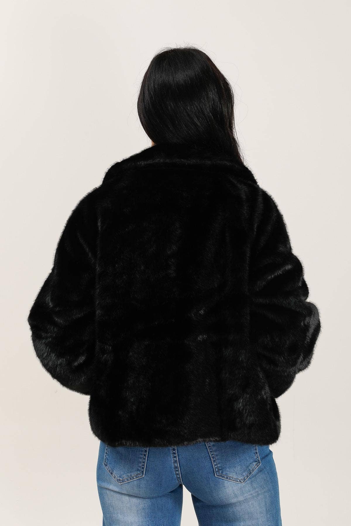Attrait Paris - Wholesale Jacket - Women's - Jacket with faux fur collar9