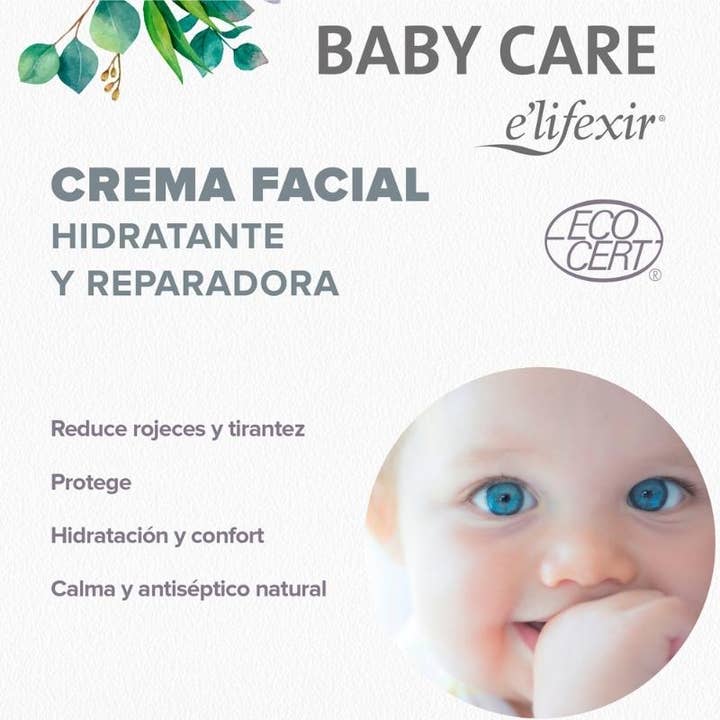 Laboratorios Phergal - Wholesale Facial Moisturizer - Elifexir Baby Care Soothing Face Cream for Sensitive Skin2