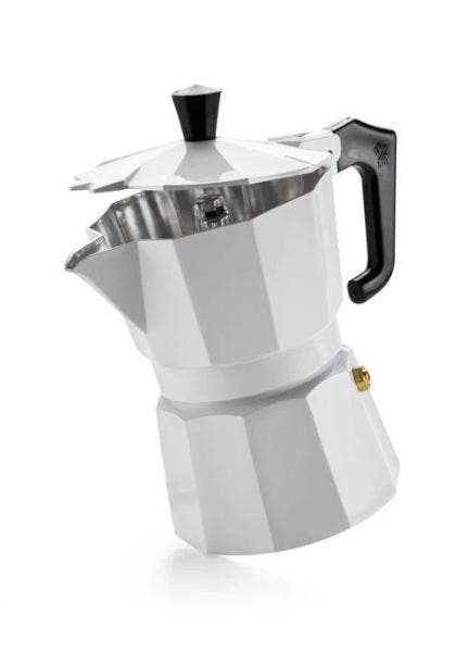 Coffeelink – wholesale Köksverktyg/-pryl – Pezzetti Italexpress moka-kanna i aluminium med gratis påse enkelurskaffe12