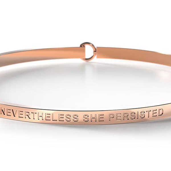 Be. Bangles - Wholesale Bangle bracelet - Nevertheless She Persisted (Despite Being Surrounded By Idiots) - SECRET BANG3