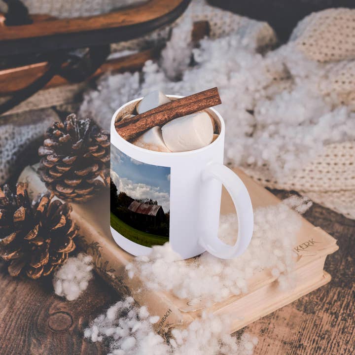 3dRose - Wholesale Coffee Mug - 3dRose, red barn on farm, Mug11