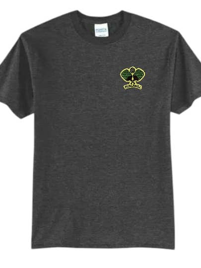 Pickleball Embroidered Logo Tee for wholesale by MadeByHBK