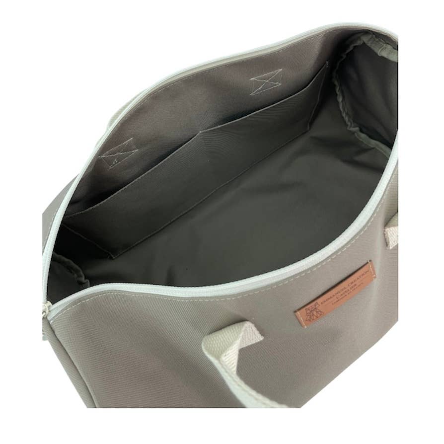 Emmanuel Création - Wholesale Weekender Bag - Women's - Duffle bag, “Brooklyn” beige3