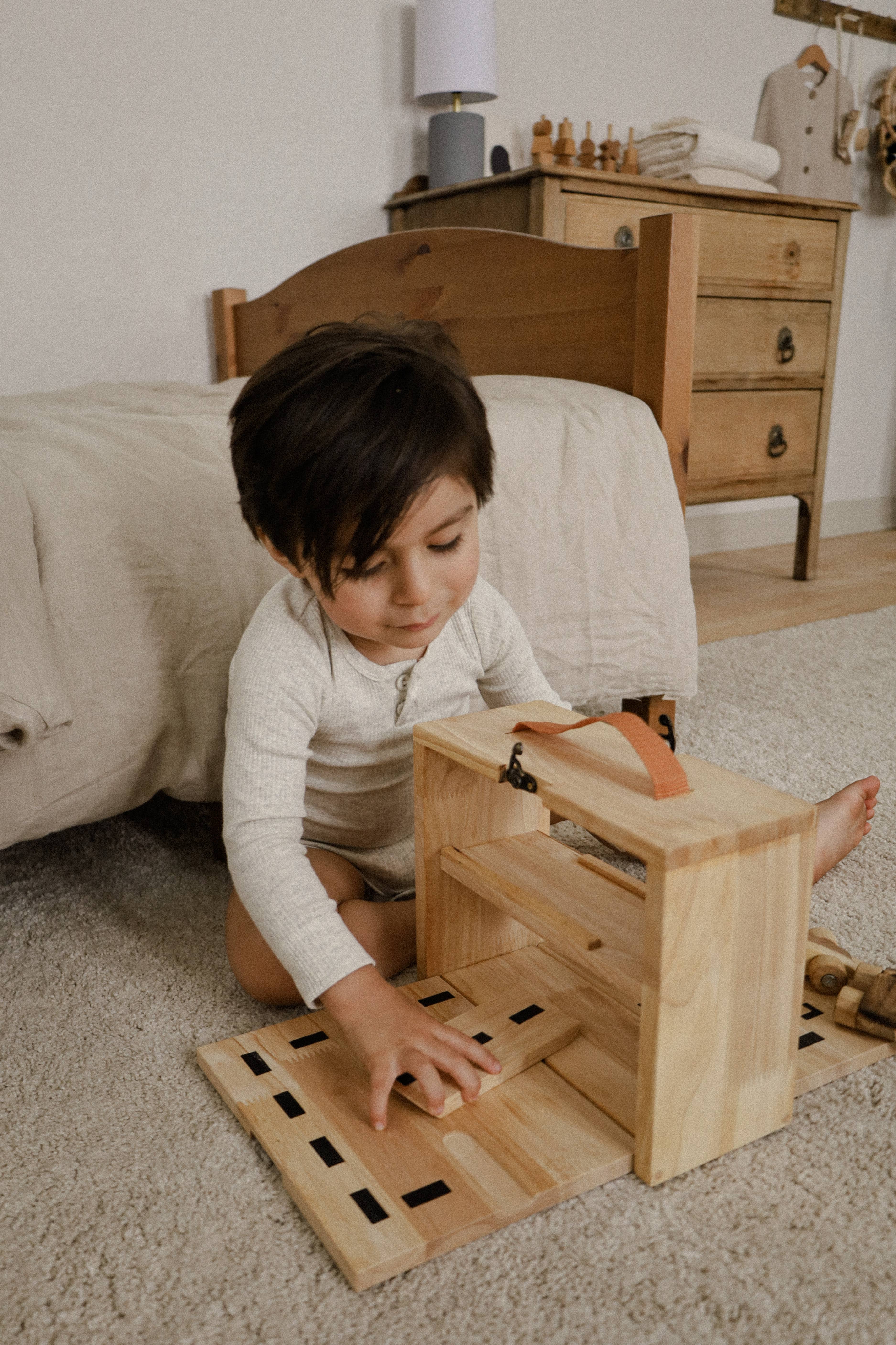 Q Toys – Großhandel Spielzeugset – Kinder – Tragbares Parkset6