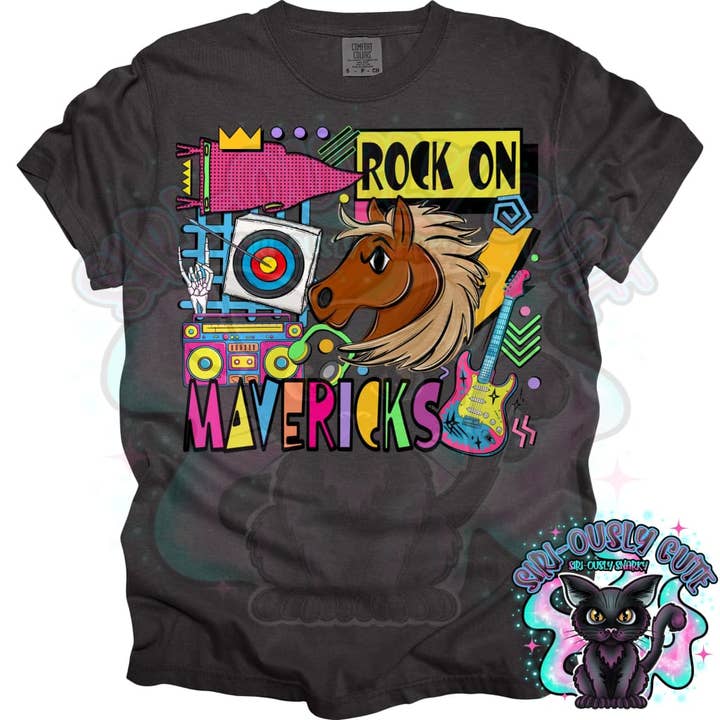 90S Rock On Mavericks Archery for wholesale by Siri-Ously Cute