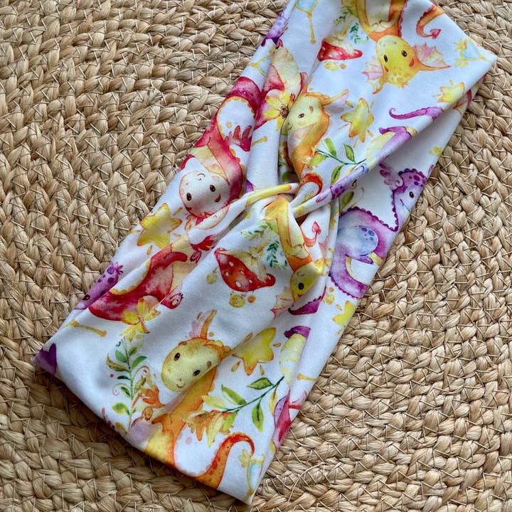 Designs by Rachel Joy - Wholesale Fashion Headband - Women's - Baby Dragons Knit Twist Headband1