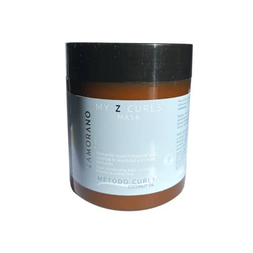 sesioMWorld - M·O·I Professional - Vendita all'ingrosso Maschere per capelli - Maschera per capelli ricci MY Z CURLS all'olio di cocco ZAMORANO