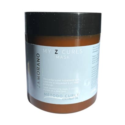 sesioMWorld - M·O·I Professional - Vendita all'ingrosso Maschere per capelli - Maschera per capelli ricci MY Z CURLS all'olio di cocco ZAMORANO0