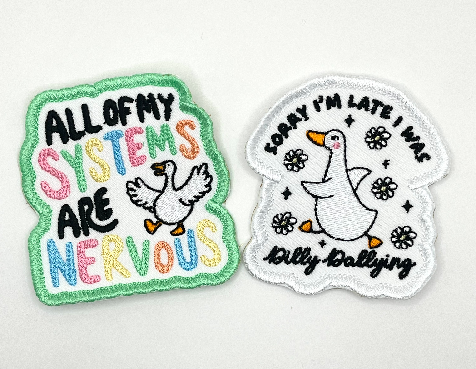 Fit Stitch Gear - Wholesale Patch - Silly Goose Patches, Embroidered, Sew on, iron on, hook4