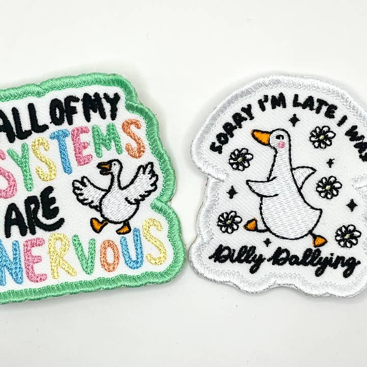 Fit Stitch Gear - Wholesale Patch - Silly Goose Patches, Embroidered, Sew on, iron on, hook4