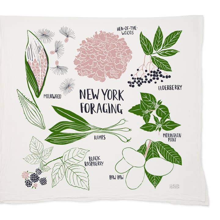 Field Guide Kökshandduk: Foder New York för wholesale av Claudia Pearson