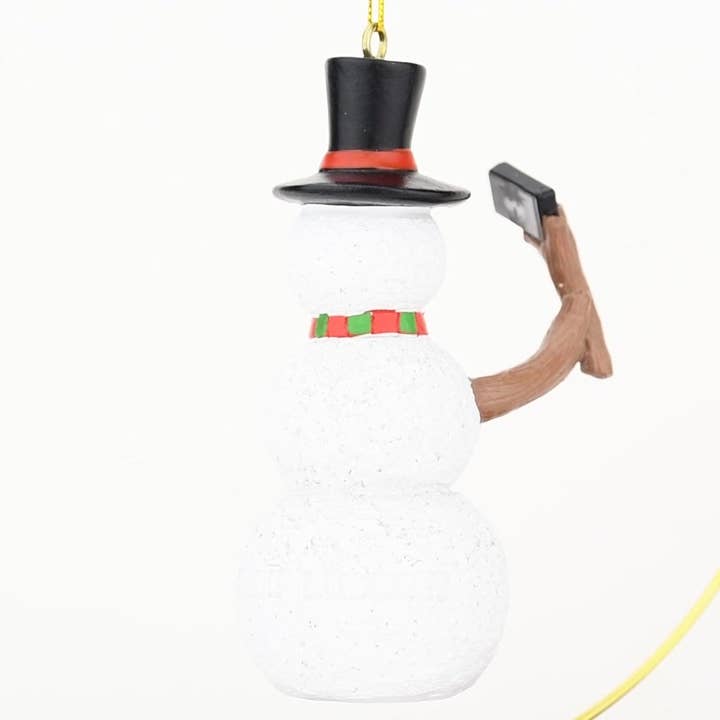 Tree Buddees - Wholesale Ornament - Selfie Stick Snowman™ Christmas Ornament3