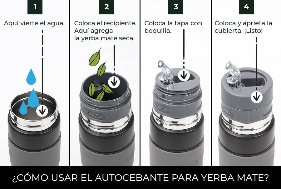 Un Mate - Wholesale Insulated Mug/Tumbler - Matelisto autocebante (matermo) XL 750ml by Un Mate1