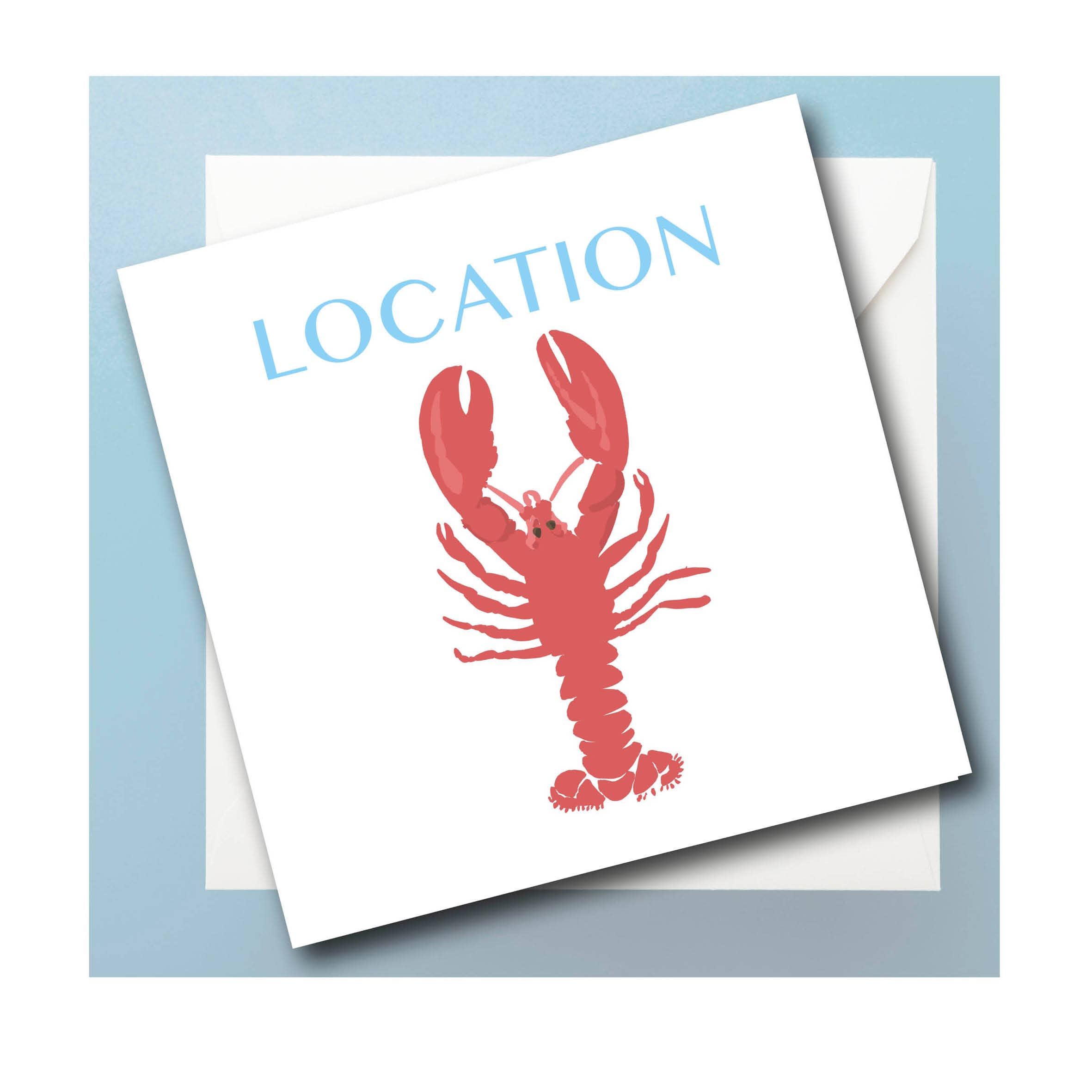 Betty Boyns Designs – wholesale Everyday greeting card – CARD MAKE MY LOCATION
Customise with location choice 20