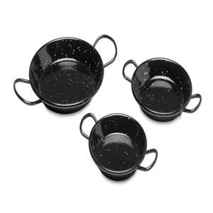 Shop Set of 4 Mini Paella Pans for Tapas Online