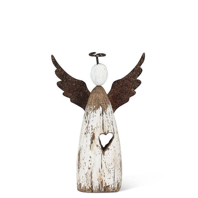 Abbott – Engroshandel Julepynt – Lille rustik engel0