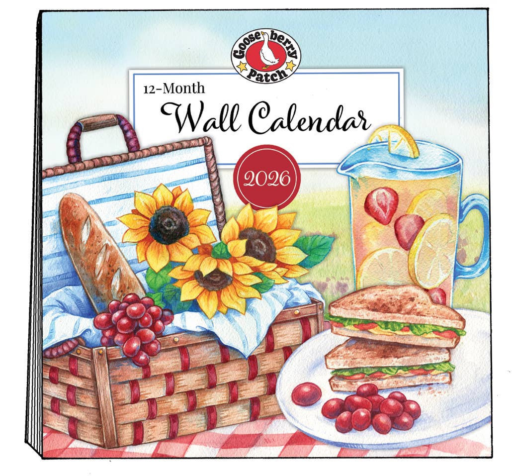 REMOVED BRAND - Wholesale Calendar - 2026 Gooseberry Patch Wall Calendar0