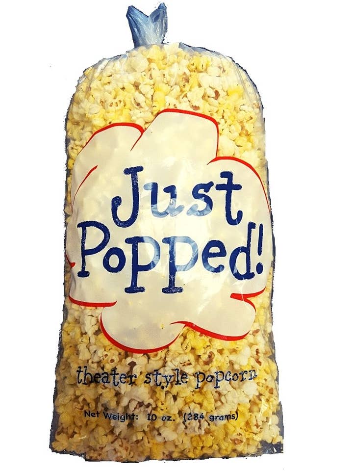 10 Tælle 10 ounce Teater Smør Popcorn for engroshandel hos Just Popped Popcorn