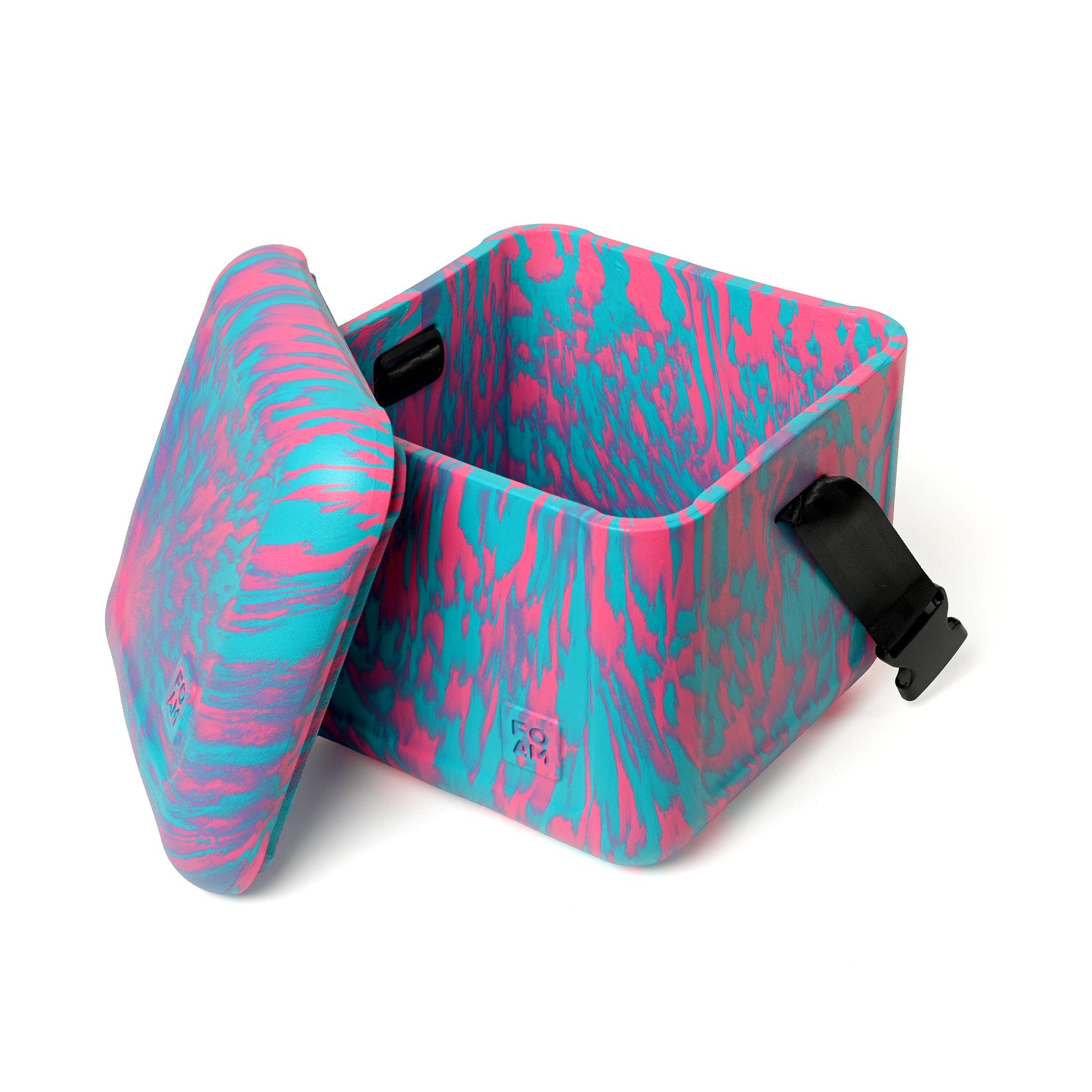 FOAM LLC – Großhandel Kühler/Kühltasche – Cyan & Pink Vollwirbel1
