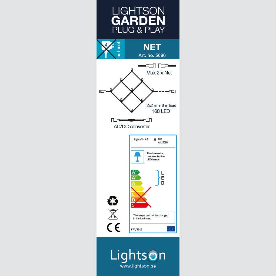 LightsOn - Wholesale Outdoor/Lawn Light - Net7