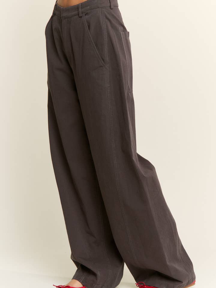 CANDESCENT - Wholesale Pants - Women's - High Rise Wide Leg Relaxed Pants8
