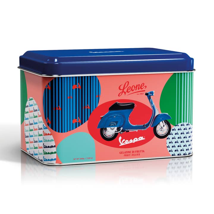 Latte Gelatine alla frutta "Vespa" - caramelle morbide Leone per la vendita all'ingrosso da parte di Pastiglie Leone srl