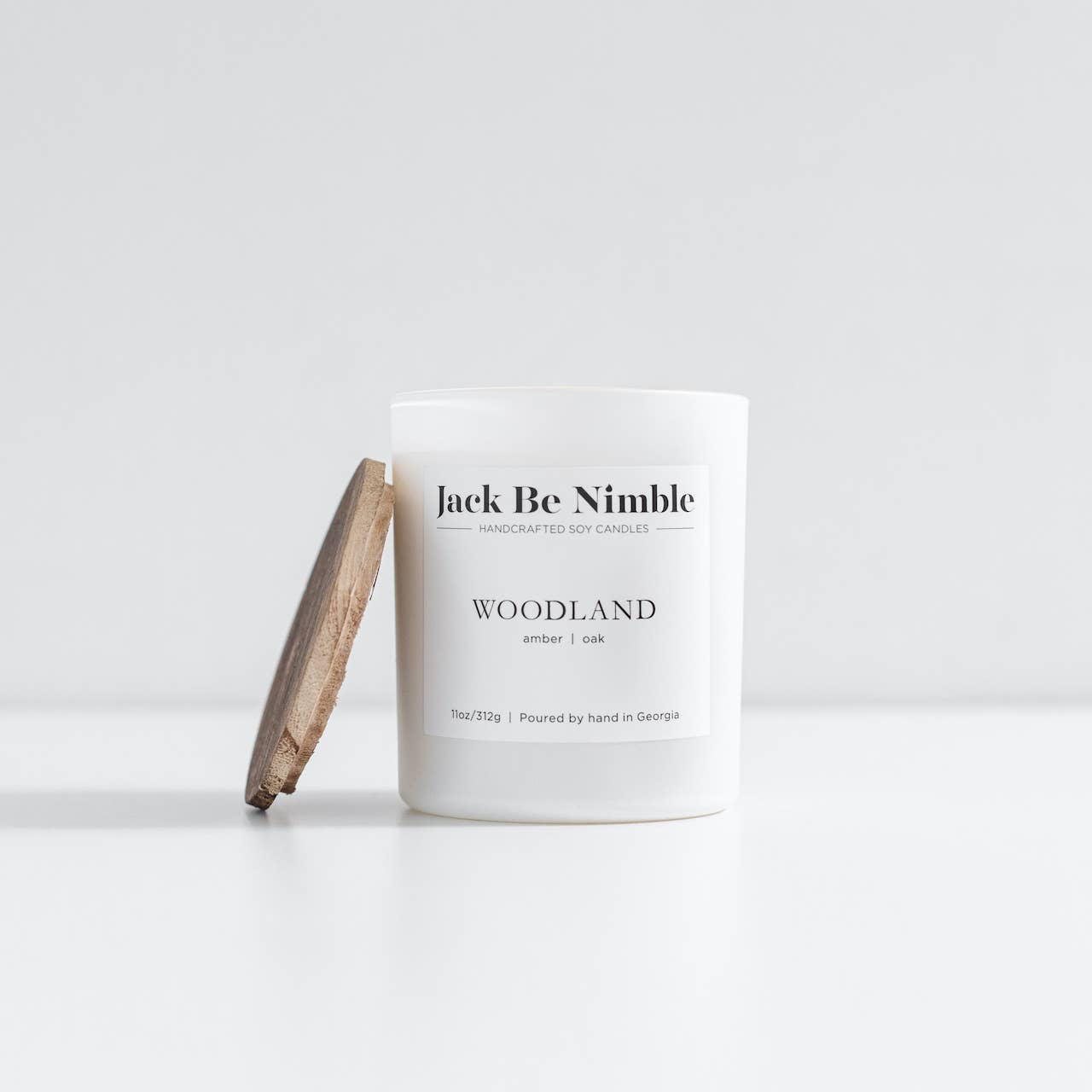 Jack Be Nimble Candles - Vente Bougie en bocal - Bougie de soja parfumée Woodland 11 oz2