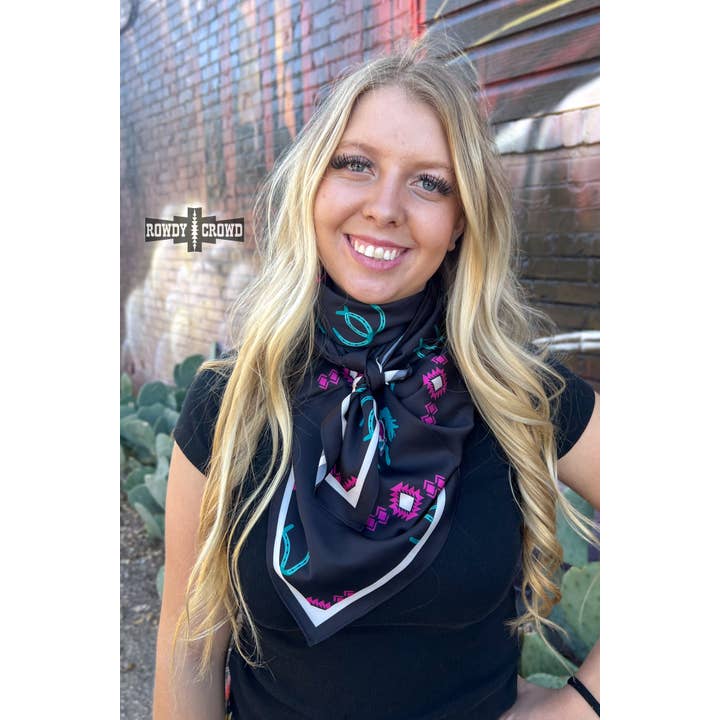 Rowdy Crowd Clothing - Wholesale Scarf - Unisex - Bunk House Wild Rag/ Scarf