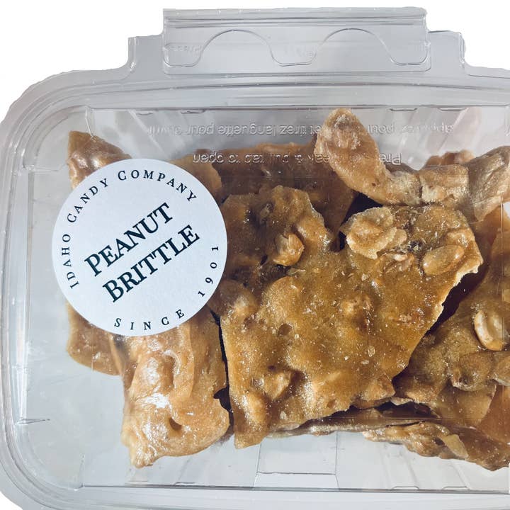 Peanut Brittle - Tub - 14oz for wholesale by Idaho Candy Co.