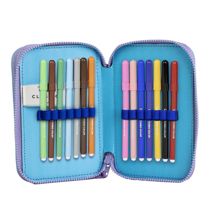 Mastoys, S.L. - Wholesale Pencil Case/Pouch - STITCH PENCIL CASE WITH ACCESSORIES - 27000017073