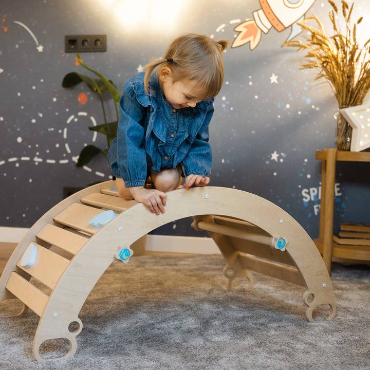 HappyMoon - Wholesale Wood Toy - Kids - Happymoon® Climbing Arch, Ramp For A Climber, Rocker-Arch6