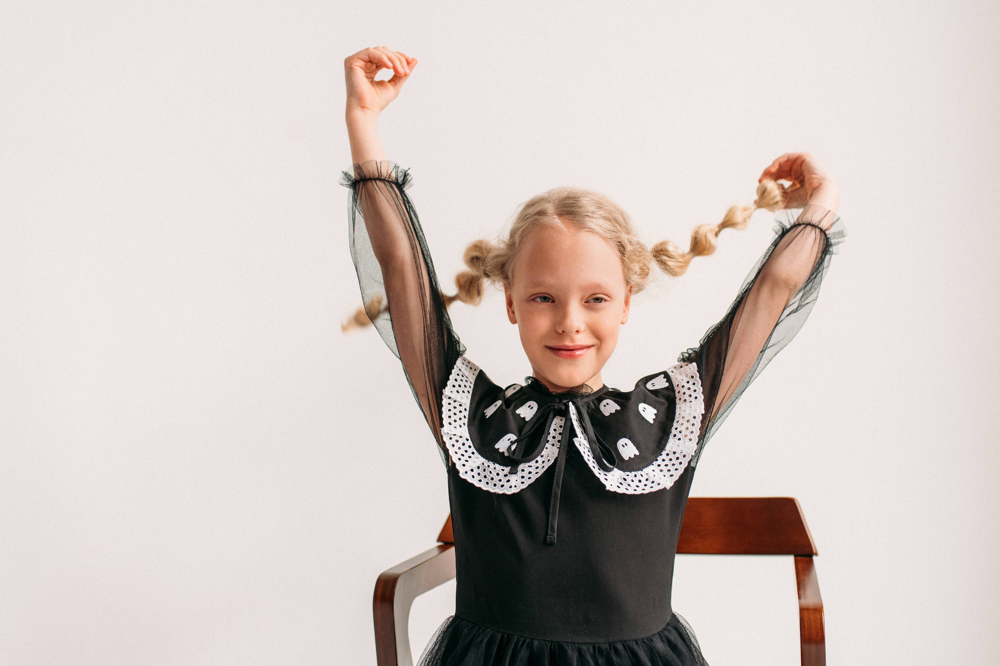 OÛCOLLIE - Wholesale T-Shirt - Kids - Hallow 2 Black Cotton Kids T-Shirt0