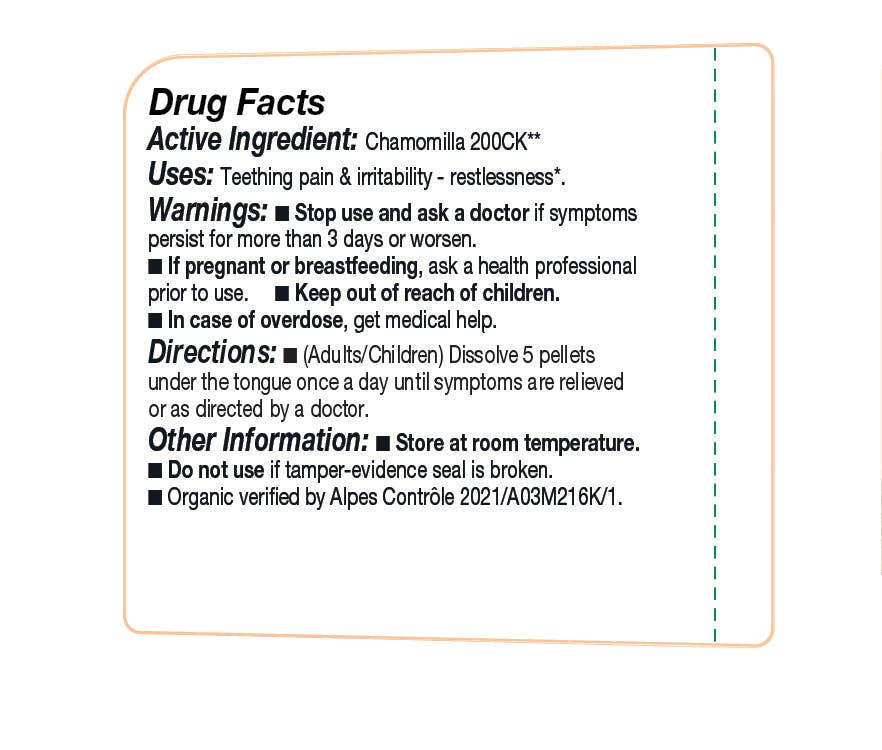 Ollois - Wholesale Oral Supplement/Vitamin - Olloïs Chamomilla 200CK Vegan Organic kosher, 80 Pellets2